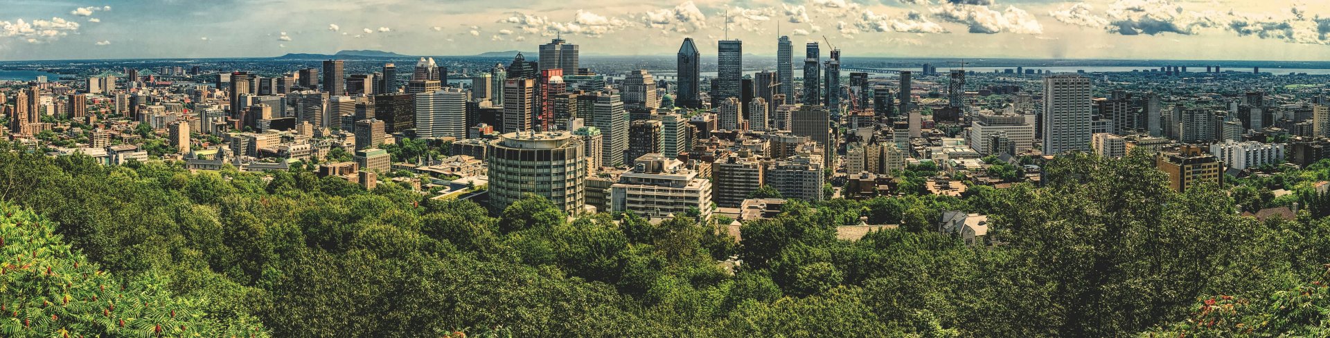 Modern apartment building